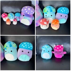 Mushroom Squishmallow Lot
